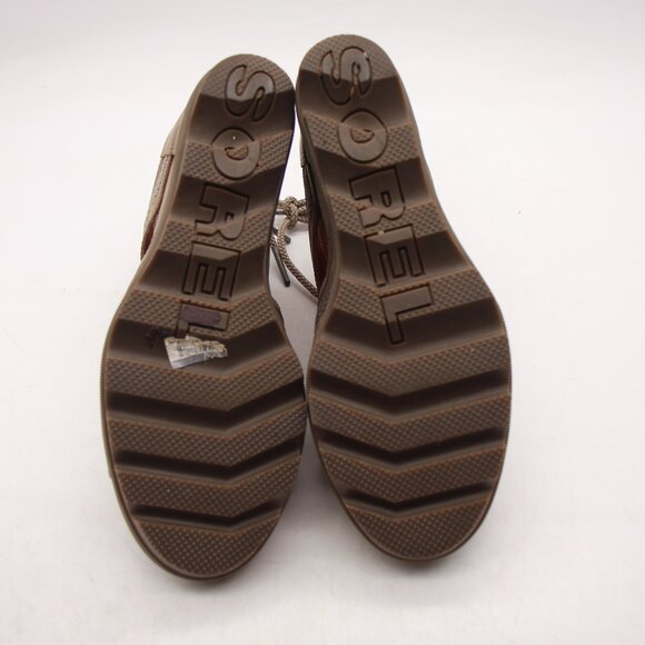 Sorel Joanie II Women's Size 9.5 Lace Up Wedge Sandals Brown NL3272-240 - Picture 6 of 8